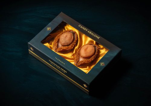 Candy Abalone Luxury Gifts 2 piece of dried Brownlip abalone luxury gift box